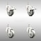 Service Caster 3 Inch 316SS Gray Polyurethane 10mm Threaded Stem Caster Lock Brake, 2PK SCC-SS316TSTTL20S314-PPUB-M1015-2-S2 - alternate 4